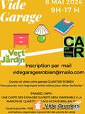 vide garages dans le quartier et vide jardin salle de Robien