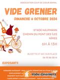 Vide-grenier - 6 octobre - Nîmes