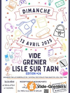 Photo de l'événement Vide grenier AEP Lisle-sur-Tarn