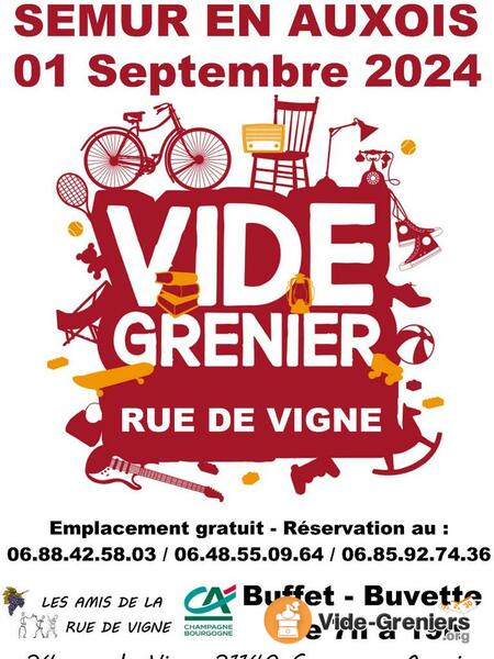 vide-grenier des amis de la rue de vigne