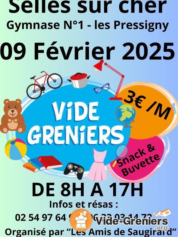 Vide grenier des amis de saugirard