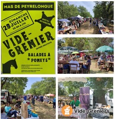 Photo de l'événement Vide-grenier annuel au Mas de Peyrelongue