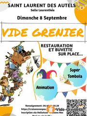 Photo de l'événement Vide-grenier annuel croisons nos pas