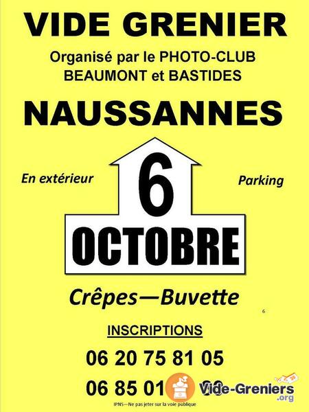 Vide grenier annuel du photo-club