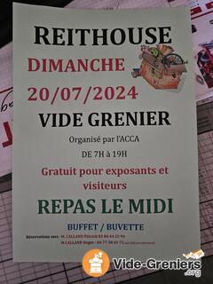 Photo de l'événement Vide grenier annuel de l'ACCA de Reithouse