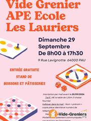 Photo de l'événement Vide grenier ape ecole les lauriers