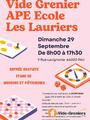 Vide grenier ape ecole les lauriers