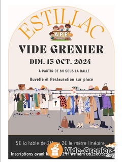 Photo de l'événement Vide grenier ape estillac