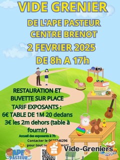 Photo de l'événement Vide grenier APE Pasteur