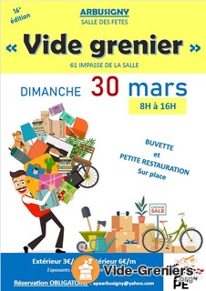 Photo de l'événement Vide grenier Arbusigny