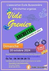 Vide grenier Archettes 2024