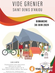 Photo de l'événement Vide grenier des artisans et commerçants de St Denis D'Anjou