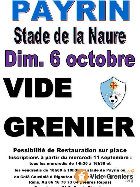 Vide grenier aspr