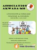 Vide grenier Association Akwaba-Mo