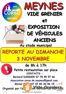 Photo de l'événement Vide grenier association corso de meynes