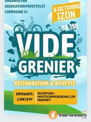 Vide grenier association Papattes et compagnie 33