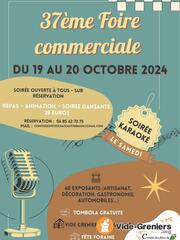 Vide grenier attenant a la foire commerciale