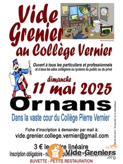 Photo de l'événement Vide-grenier au Collège Vernier - Deuxième édition mai 2025