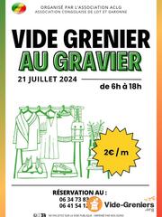 Photo de l'événement Vide grenier au gravier le 21 juillet 2024, 2 euro le mètre