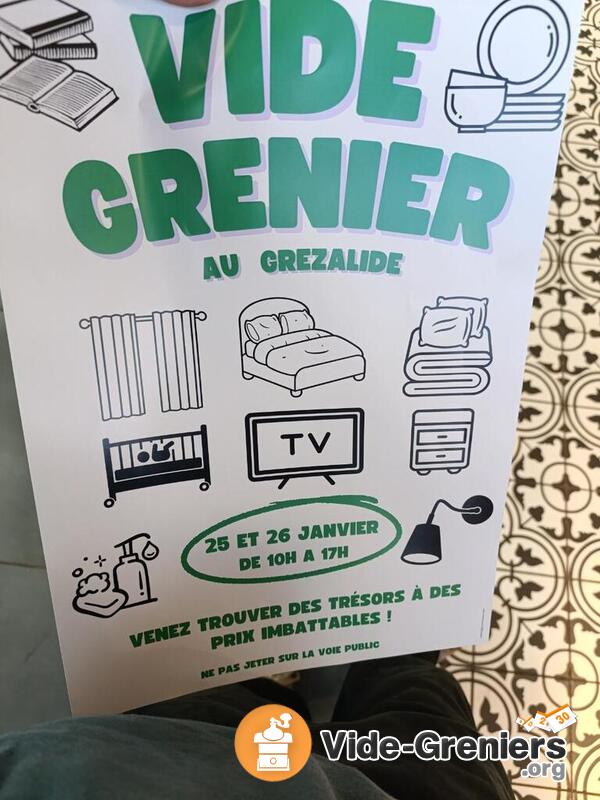 Vide grenier au Grezalide