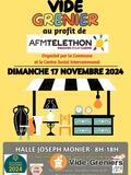 VIDE GRENIER au profit du Téléthon