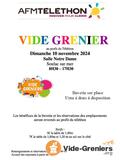 Vide grenier au profit du téléthon