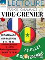 Photo Vide-Grenier au profit de l'association France Casamance à Lectoure