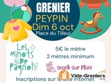 Vide grenier au profit de l’association Les Minots de Pagnol