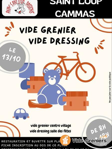 Vide grenier d'auhtomne vide dressing