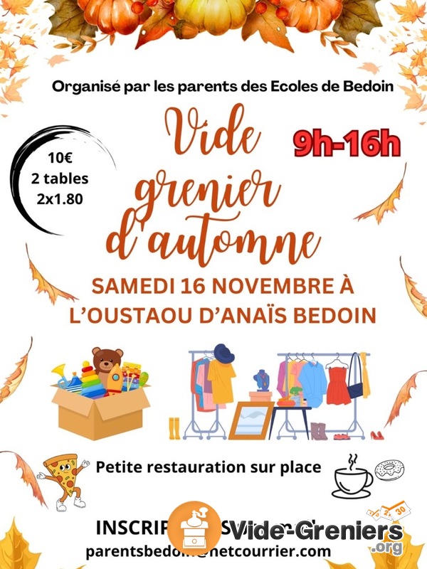 Vide grenier d’automne