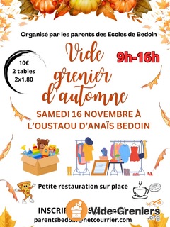 Photo de l'événement Vide grenier d’automne