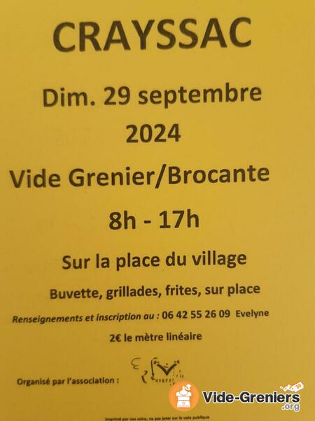 Vide Grenier d'automne