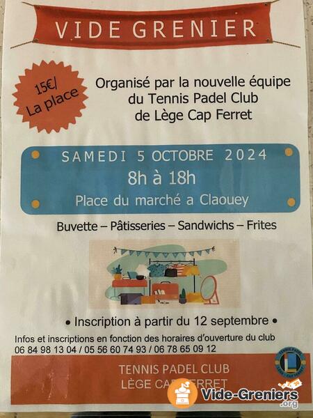 Vide grenier d'automne