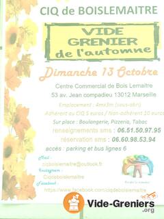 VIDE-GRENIER d'automne