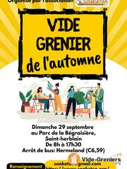 Photo de l'événement Vide grenier d'automne