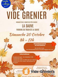 Photo de l'événement Vide grenier d'automne du comité des fêtes sauvois