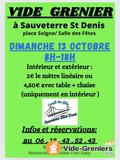 Photo Vide grenier d'automne-hiver à Sauveterre-Saint-Denis