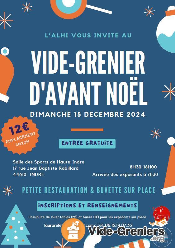 Vide grenier d'avant Noël de l'ALHI