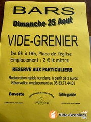 Photo de l'événement Vide grenier -BARS