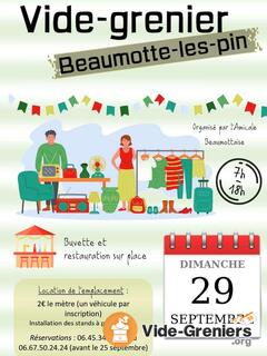 Photo de l'événement Vide-grenier à Beaumotte les pin