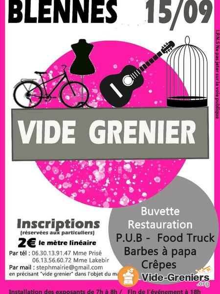 Vide Grenier de Blennes