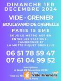 Vide-grenier Boulevard de Grenelle