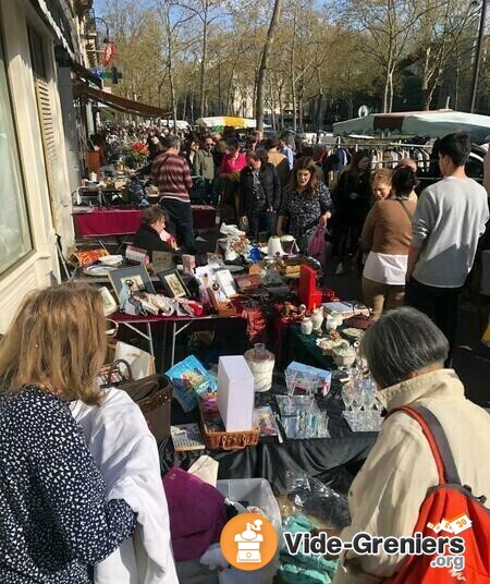 Vide-grenier - Boulevard de Port-Royal - Zone marché