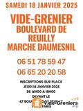 Photo Vide-grenier Boulevard de Reuilly - Zone marché Daumesnil à Paris