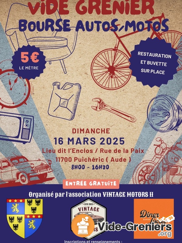 Vide-grenier, Bourse autos-motos de VINTAGE MOTORS 11