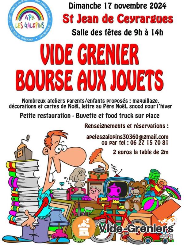 Vide Grenier Bourse aux jouets