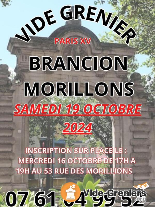 vide grenier Brancion et Morillons