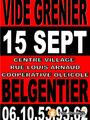 Photo Vide grenier brocante à Belgentier