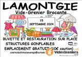 Photo vide-grenier brocante à Lamontgie