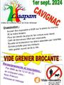 Photo Vide grenier brocante pour AAPAM à Cavignac